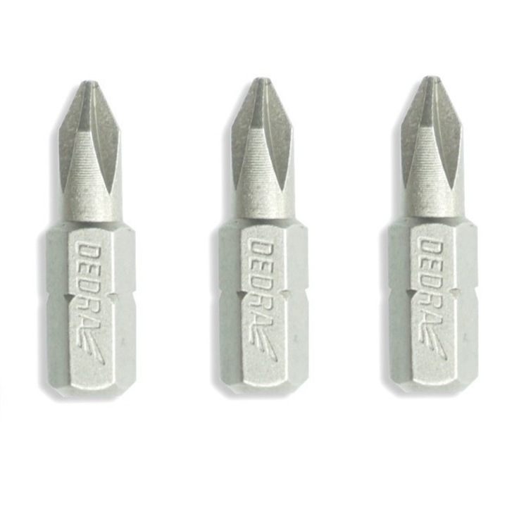 Комплект 3 накрайника за отвертка Phillips Ph0X25 мм