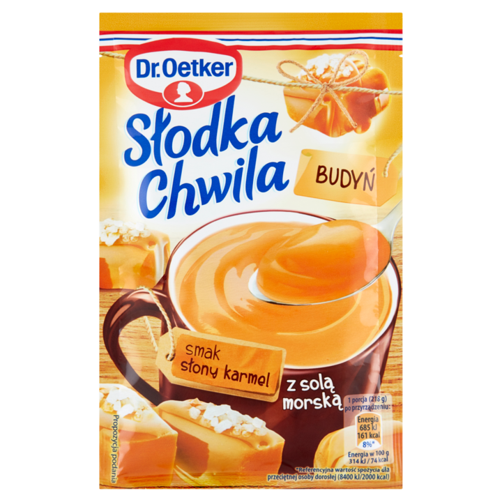 Puding íze sós karamellel, Dr. Oetker, 43 g