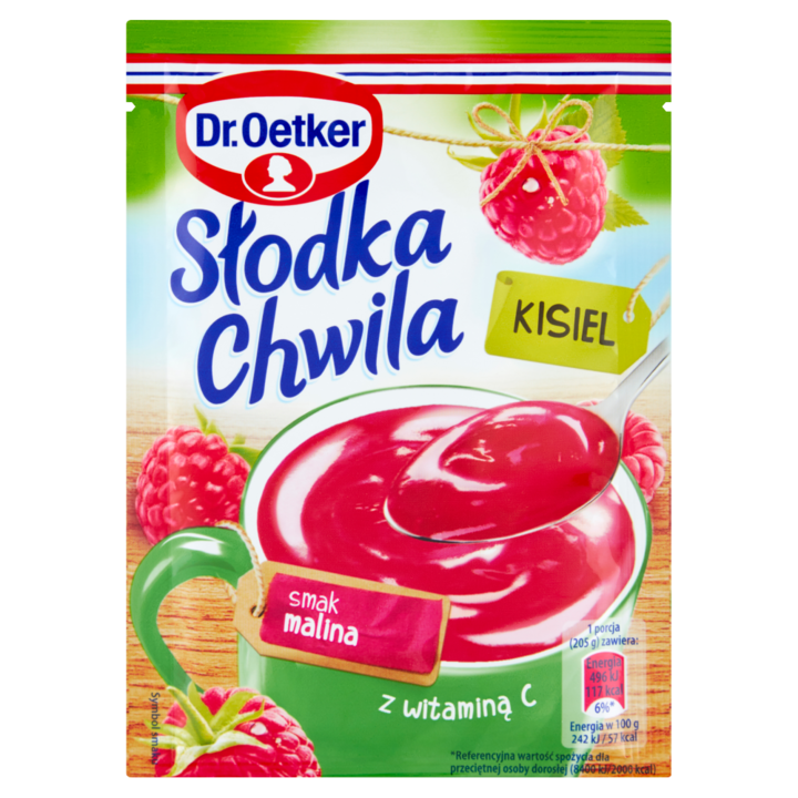 Gelatina zmeura Dr. Oetker, 30g