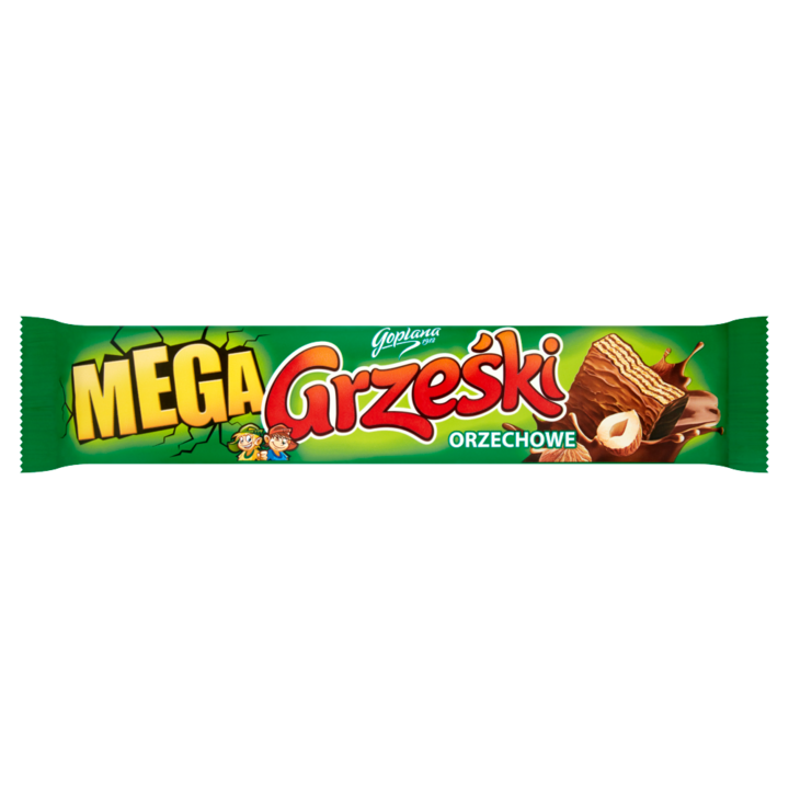 Napolitana cu crema de nuci si ciocolata cu lapte, Grzeski, 48 g