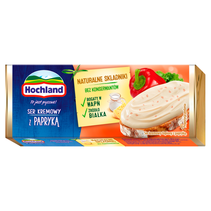 Crema de branza, Hochland, Multicolor, 90g