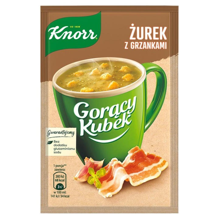 Supa instant Knorr, Sour Rye, 17g