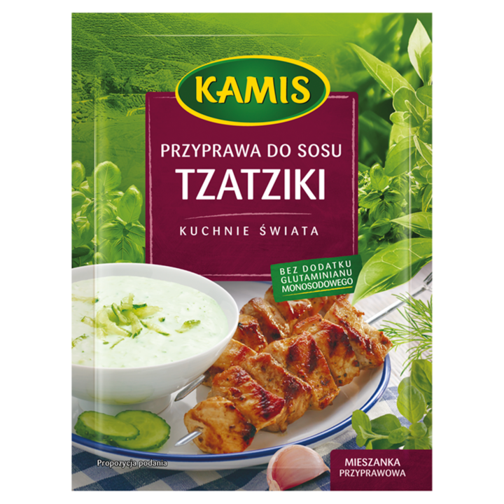 Condimente pentru Tzatziki, Kamis, Multicolor, 20 g