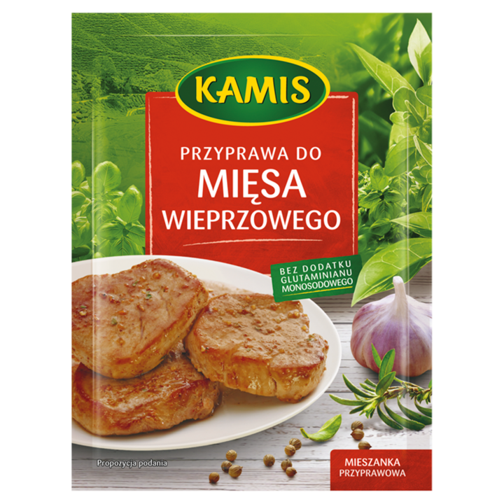 Condimente pentru carne de porc, Kamis, Multicolor, 20g