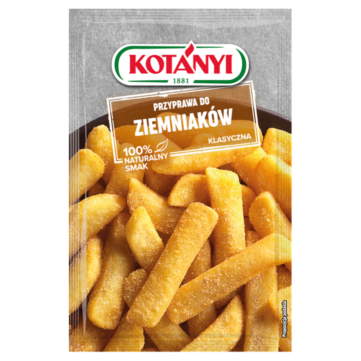 Condimente pentru cartofi, Kotanyi, Multicolor, 20g