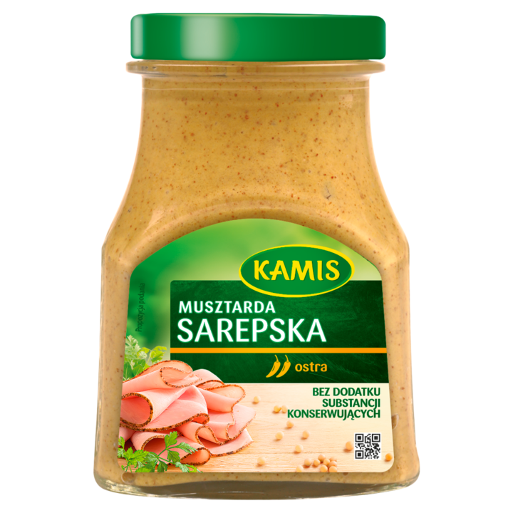 Mustar fara conservanti adaugati, Kamis, 185g