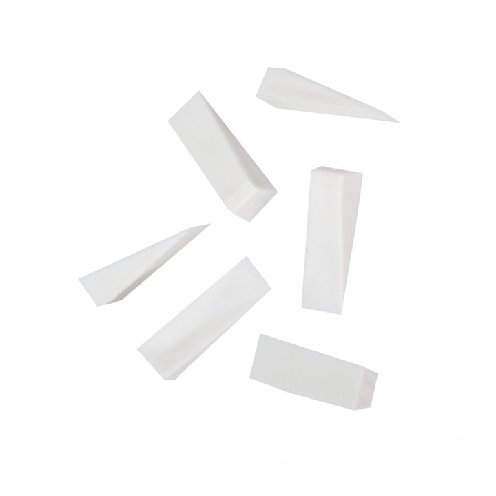 Distantiere pentru gresie, Mega, 5mm, Alb, 100 buc