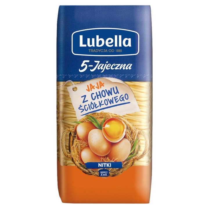 Taitei, Lubella, Cu ou, 250 g