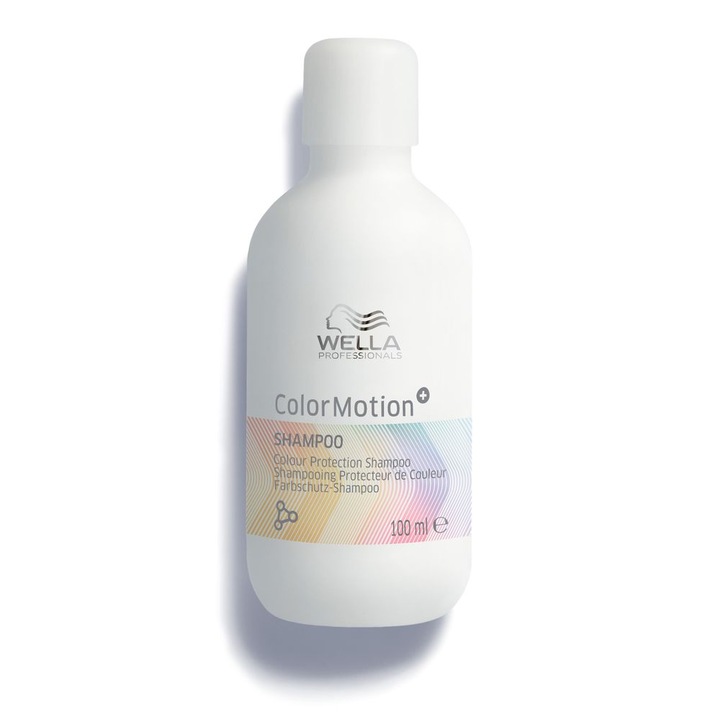 Sampon Wella Professionals Color Motion+ pentru par vopsit de mentinere a culorii si fortifiere, 100 ml (travel size)