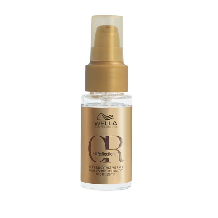 Ulei pentru stralucire Wella Professionals Oil Reflections Luminous Smoothening Oil pentru toate tipurile de par, 30 ml