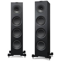 Set 2 Boxe podea KEF Q750, Negru