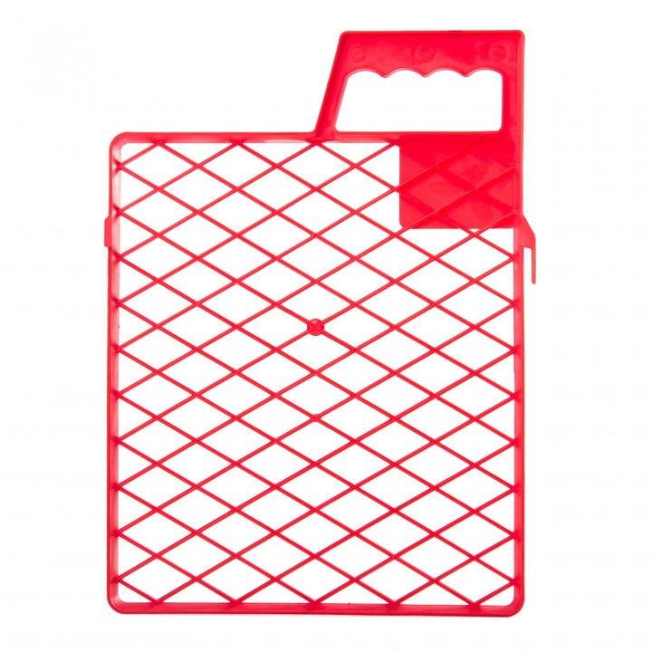 Gratar pentru trafalet, Proline, Plastic, 210 x 180 mm, Rosu