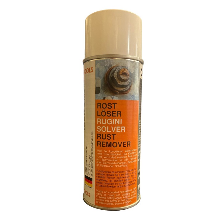 Spray degripant Kimtec, 400 ml, incolor, pentru autoturisme si utilaje, rezistent la temperaturi extreme