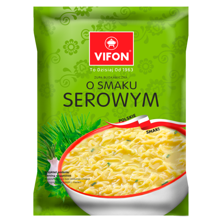 Supa instant Vifon cu aroma de branza 65 g