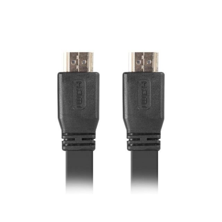 Cablu HDMI, Lanberg, 0.5m, Negru