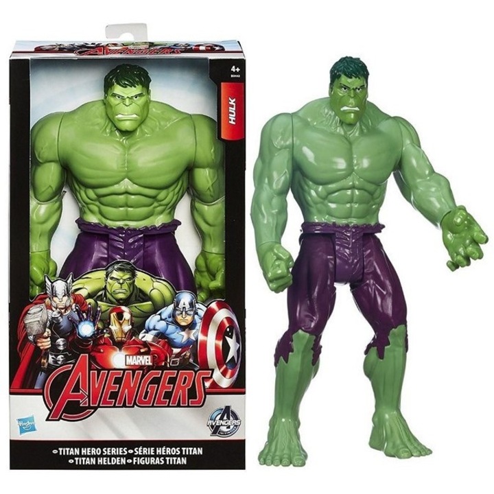 Hulk figura, Hasbro, Marvel Avengers Titan Hero, 16x30cm