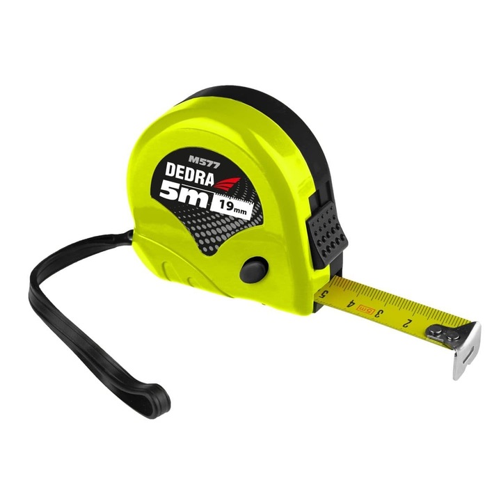 Ruleta, Dedra, 5m, Galben/Negru