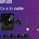 Casti Gaming True Wireless SONY INZONE WF-G700NB, Active Noise cancelling, Wireless, LE Audio, 360 Spatial sound, Autonomie baterie 24 ore, Microfon cu AI, pentru PC/PlayStation5, Negru