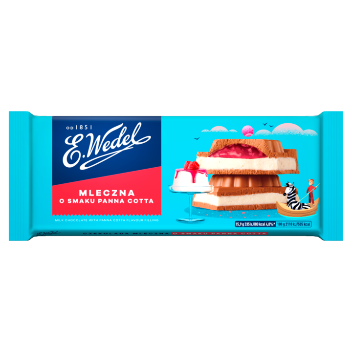 Ciocolata cu lapte, E. Wedel, Panna Cotta, 287 g