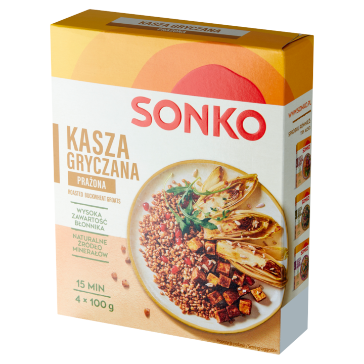 Crupe de hrisca prajite Sonko 400 G (4 X 100 G)