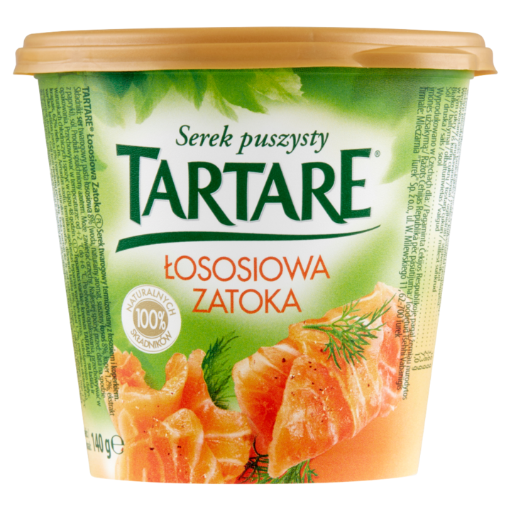 Crema de branza, Tartare, Somon, 140 g