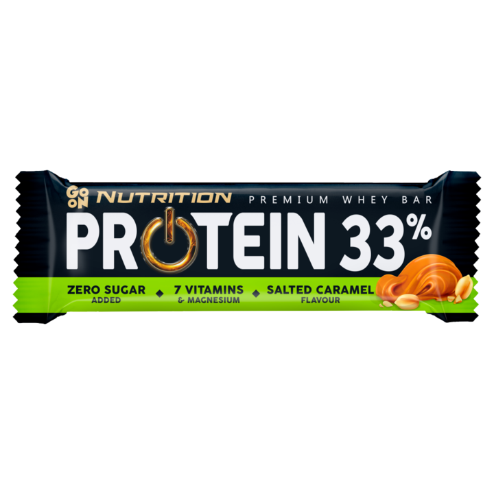 Протеинов бар Sante Go On Protein 33%, солен карамел, 50 гр
