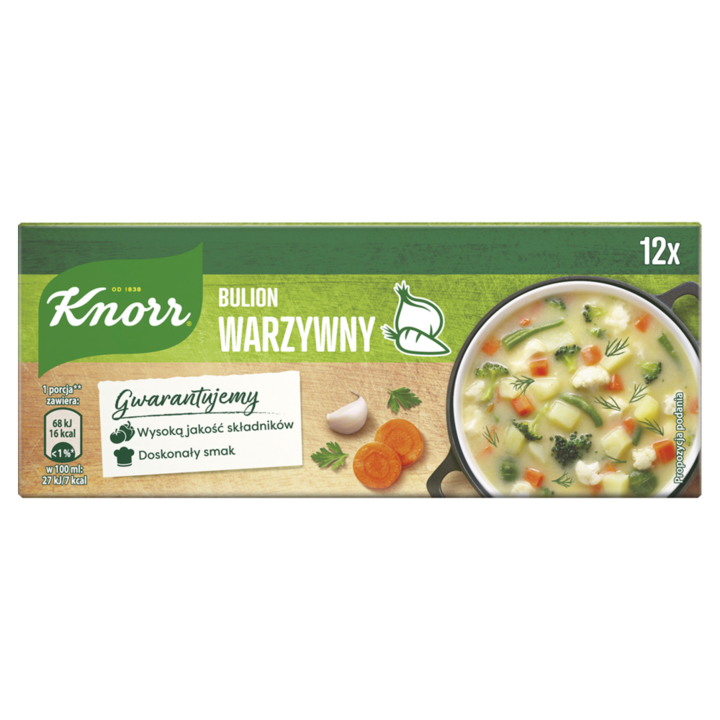 Cubulete de legume, Knorr 120 g, (12 x 10 g)