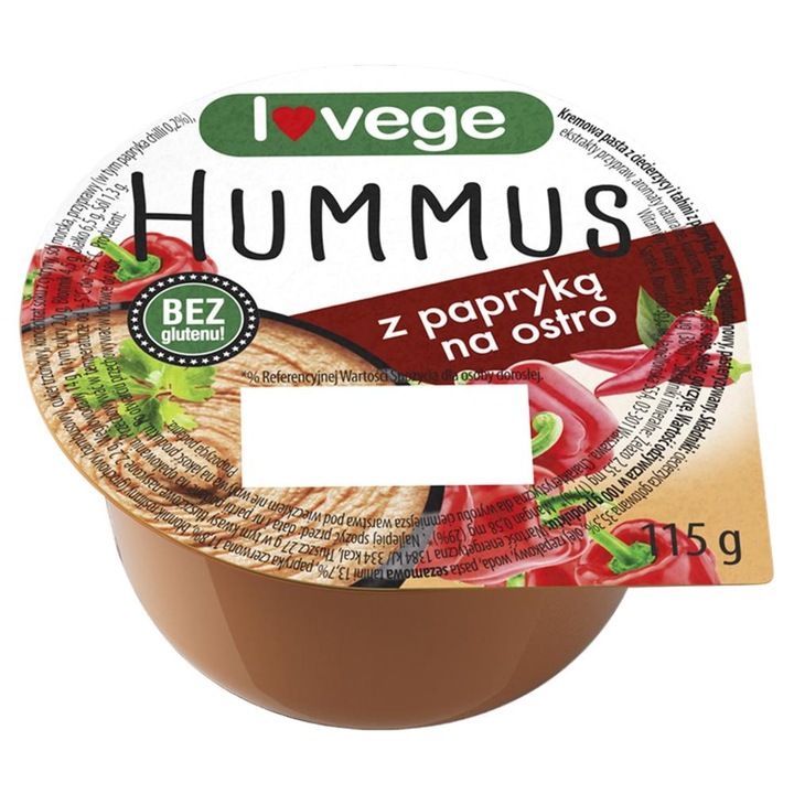 Humus cu ardei picant, Sante, 115g