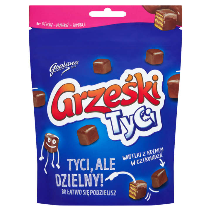 Вафли с шоколадов крем Grzeski 120гр