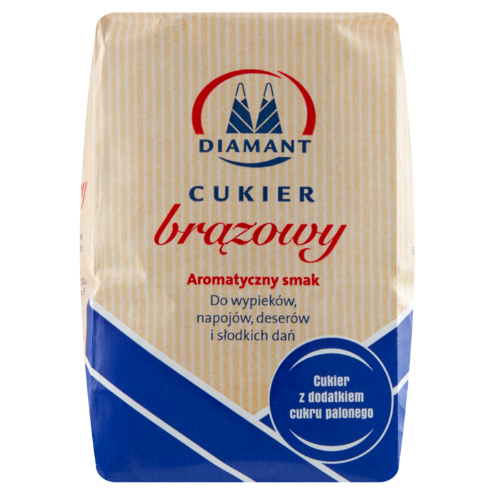 Zahar brun, Diamant, 500 g