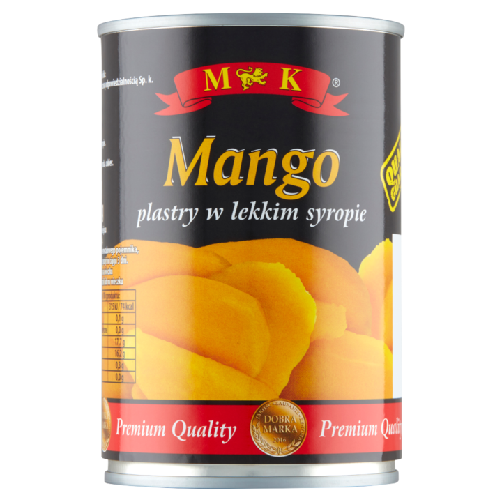 Mangó szelet szirupban, Mk, 425 g