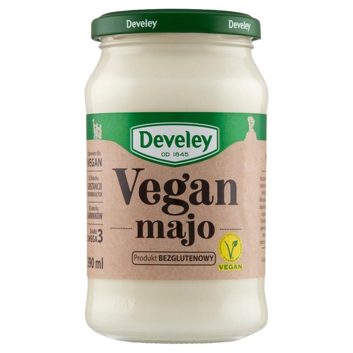 Sos maioneza Vegan, Develey, 390 ml