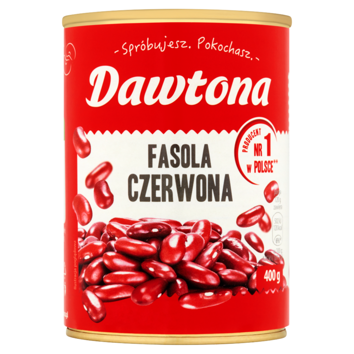 Conserva de Fasole rosie, Dawtona, 400 g