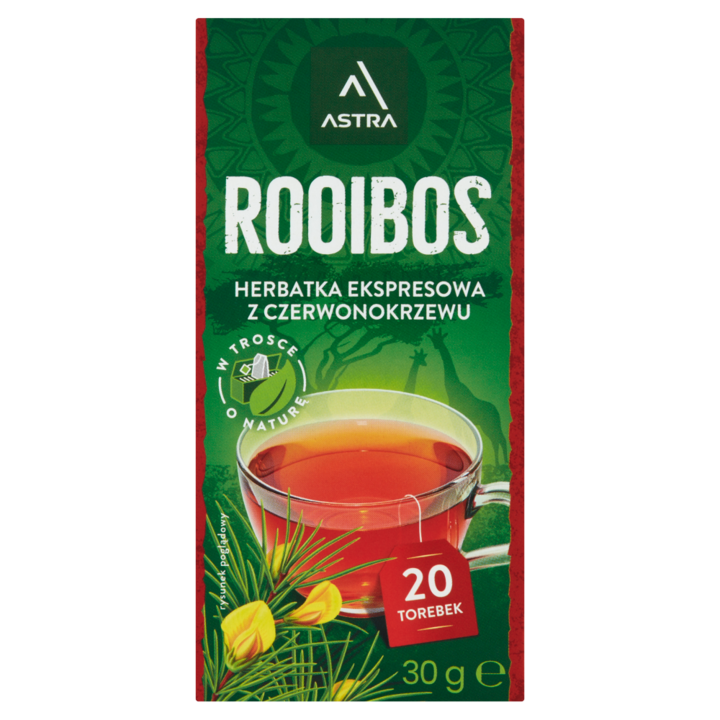Tea, Astra, Rooibos Express, 30 g (20 x 1,5 g)