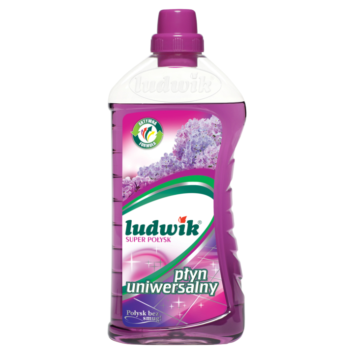 Detergent universal Ludwik, 1L, formula activa, curatare eficienta, parfum de floare de liliac