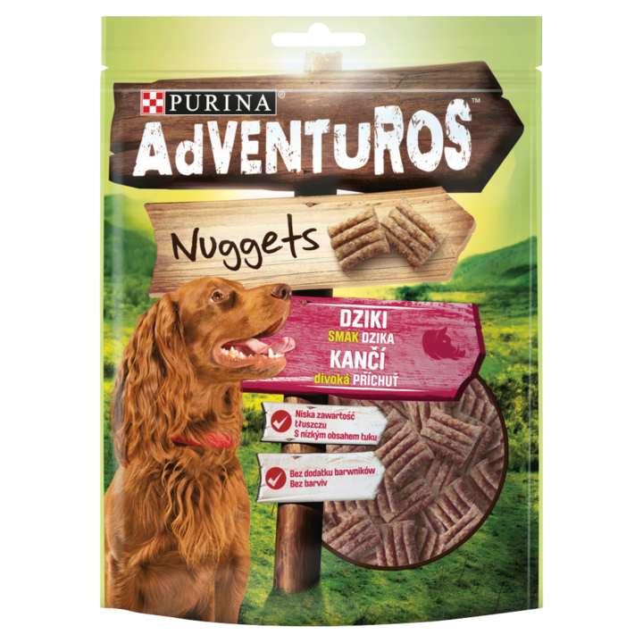 Храна за кучета, Purina, Adventuros Nuggets, 90 гр