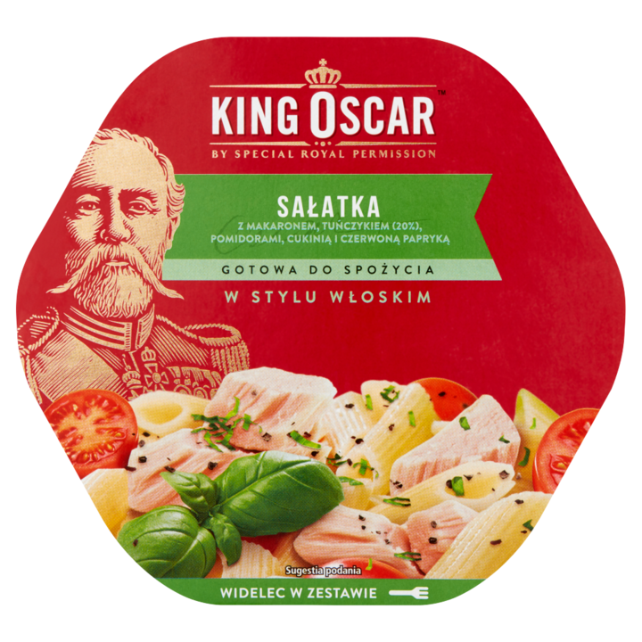 Salata, stil italian, King Oscar, 220 g