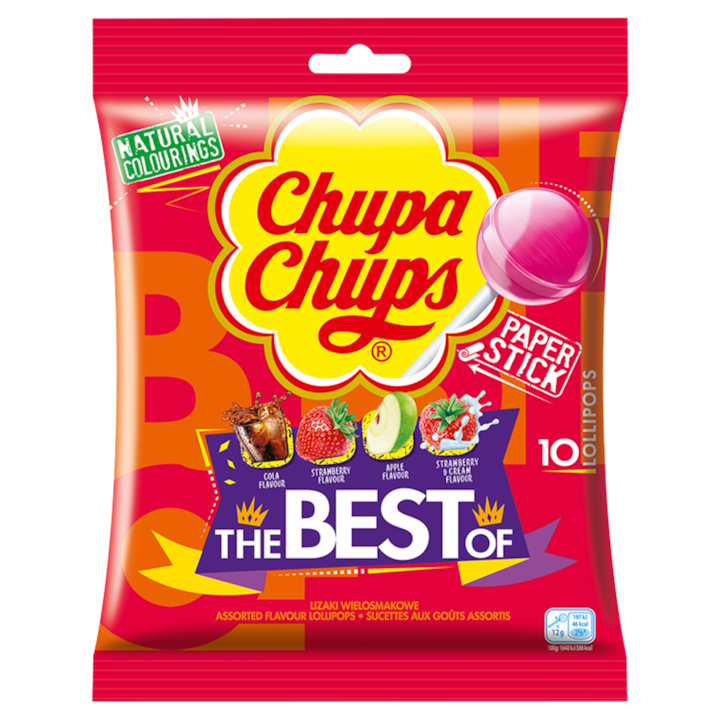 Acadele, Chupa Chups, 120 g, 10 bucati