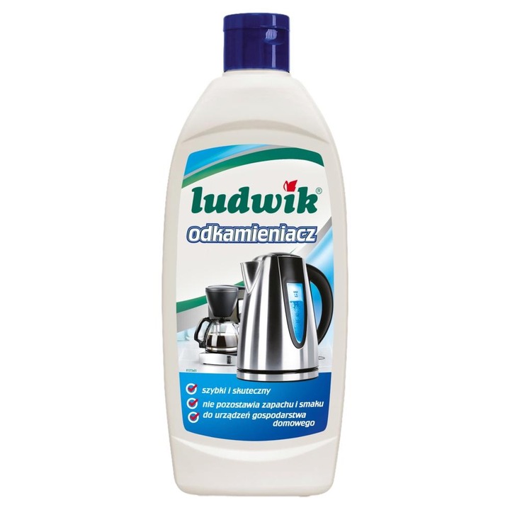 Solutie anticalcar, Ludwik, Pentru aparate electrocasnice, 250 ml