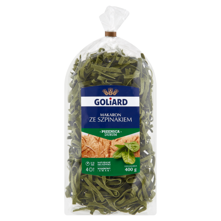 Paste Goliard cu spanac, 400 g