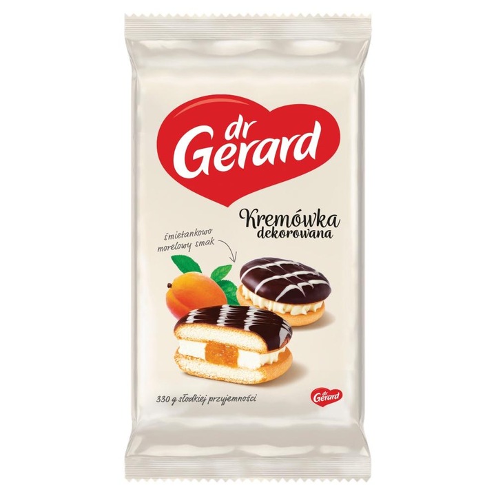 Prajitura cu crema, Dr Gerard, Aroma cirese, 330 g