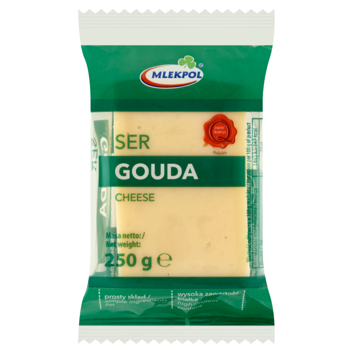 Branza Gouda, Mlekpol, 250 g