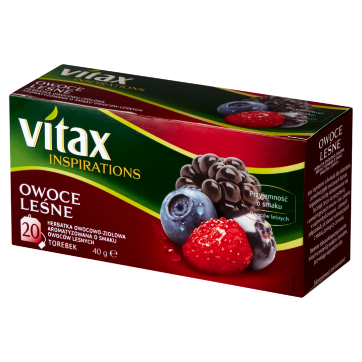 Vitax Inspirations gyógynövényes és bogyós tea 40 G (20 X 2 G)