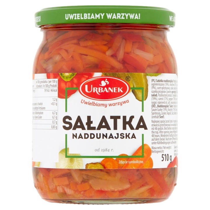 Salata legume, Urbanek, 510 g