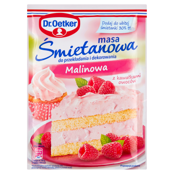Málnakrém, Dr. Oetker, 86 g