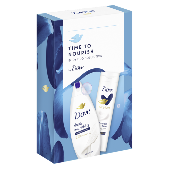 Set cadou Dove: Gel de dus Dove Deeply Nourishing 250ml + lotiune de ...