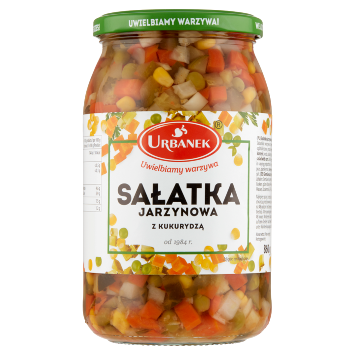 Salata de legume, Urbanek, 860 g