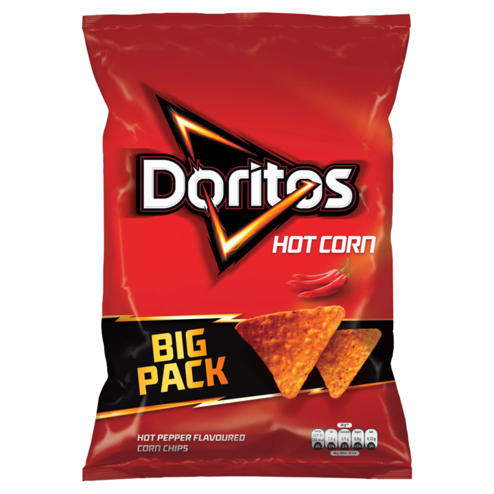 Chipsuri de porumb cu aroma de ardei iute, Doritos, 180 g