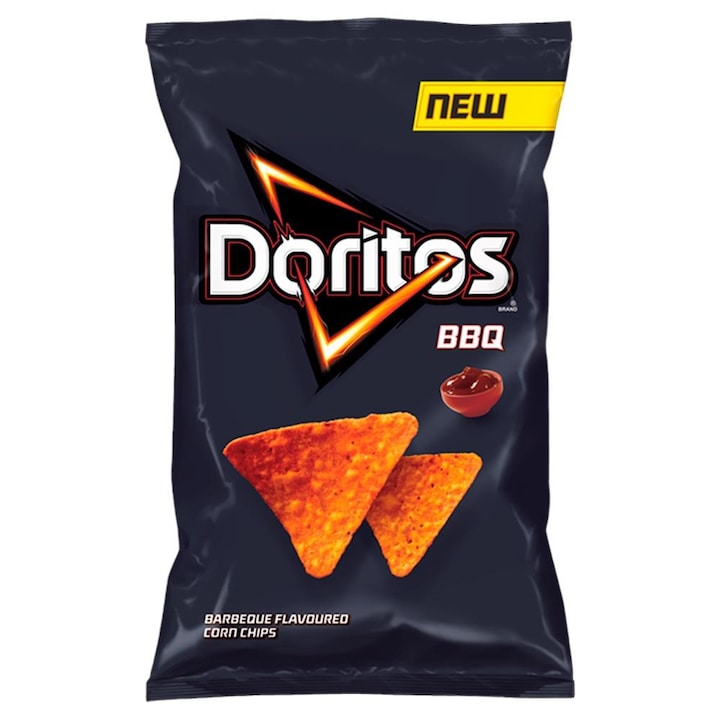 Chips de porumb, Doritos, Nacho Barbeque, 100g