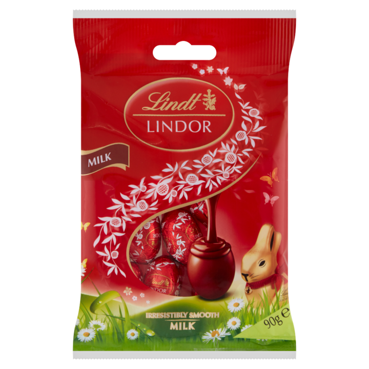 Praline ciocolata cu lapte, Lindt, 90g